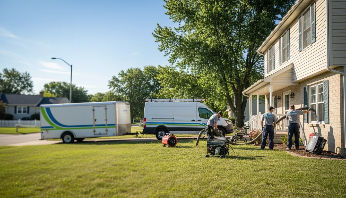Flooded Basement Restoration And Cleanup With Repair in Elma, NY near me